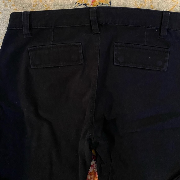 Michael Kors navy skinny pants with bronze hardware -size 4 - Picture 6 of 10